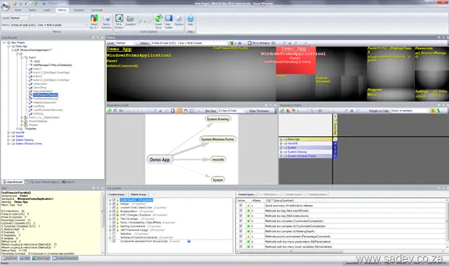 NDepend UI