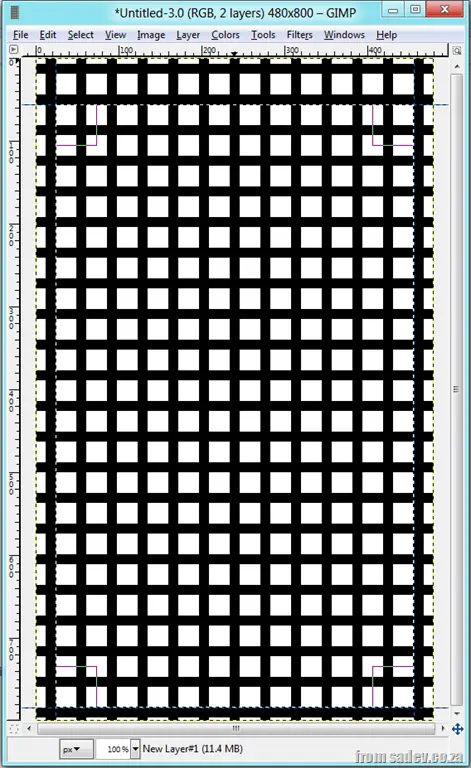 The generated grid