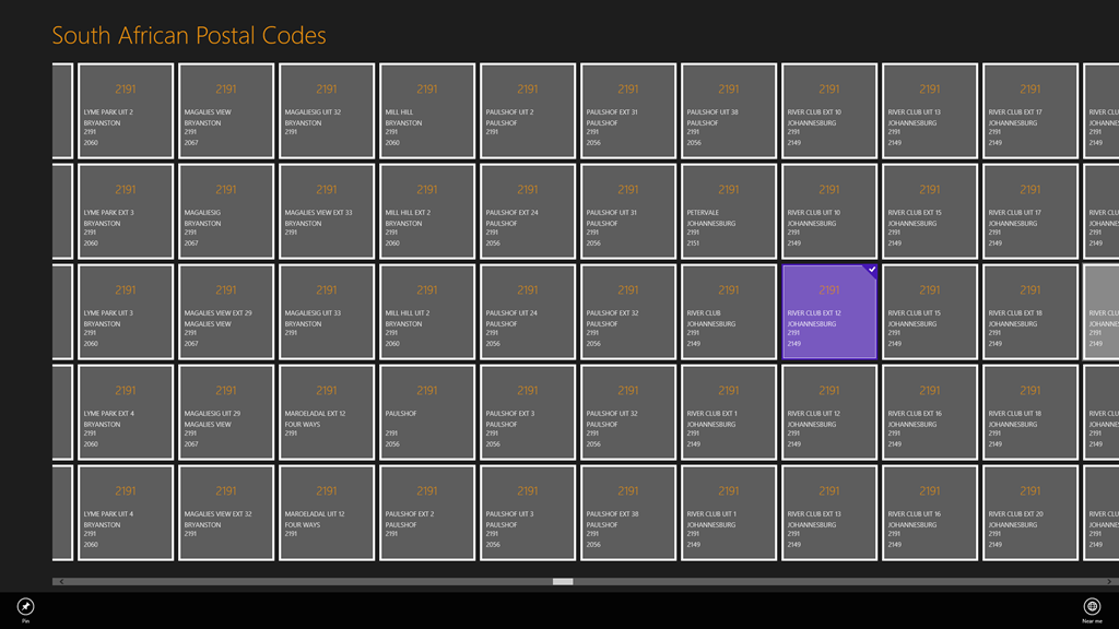 South African Postal Codes Robert MacLean